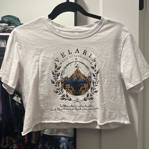 ACOTAR Velaris crop top